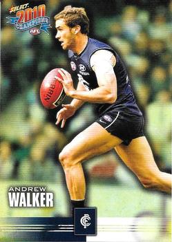 2010 Select AFL Champions #37 Andrew Walker Front